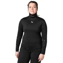 BAUER Damen Neckprotect Langarm-Oberteil S24 Schwarz | blk L