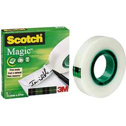 Scotch Scotch® Magic™ 810 M8101233 Klebeband Scotch® Magic™ 810 Transparent (L x B) 33 m x 12 mm 1 St.