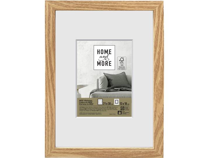 Home and More Bilderrahmen 21 x 30 cm Natur MDF