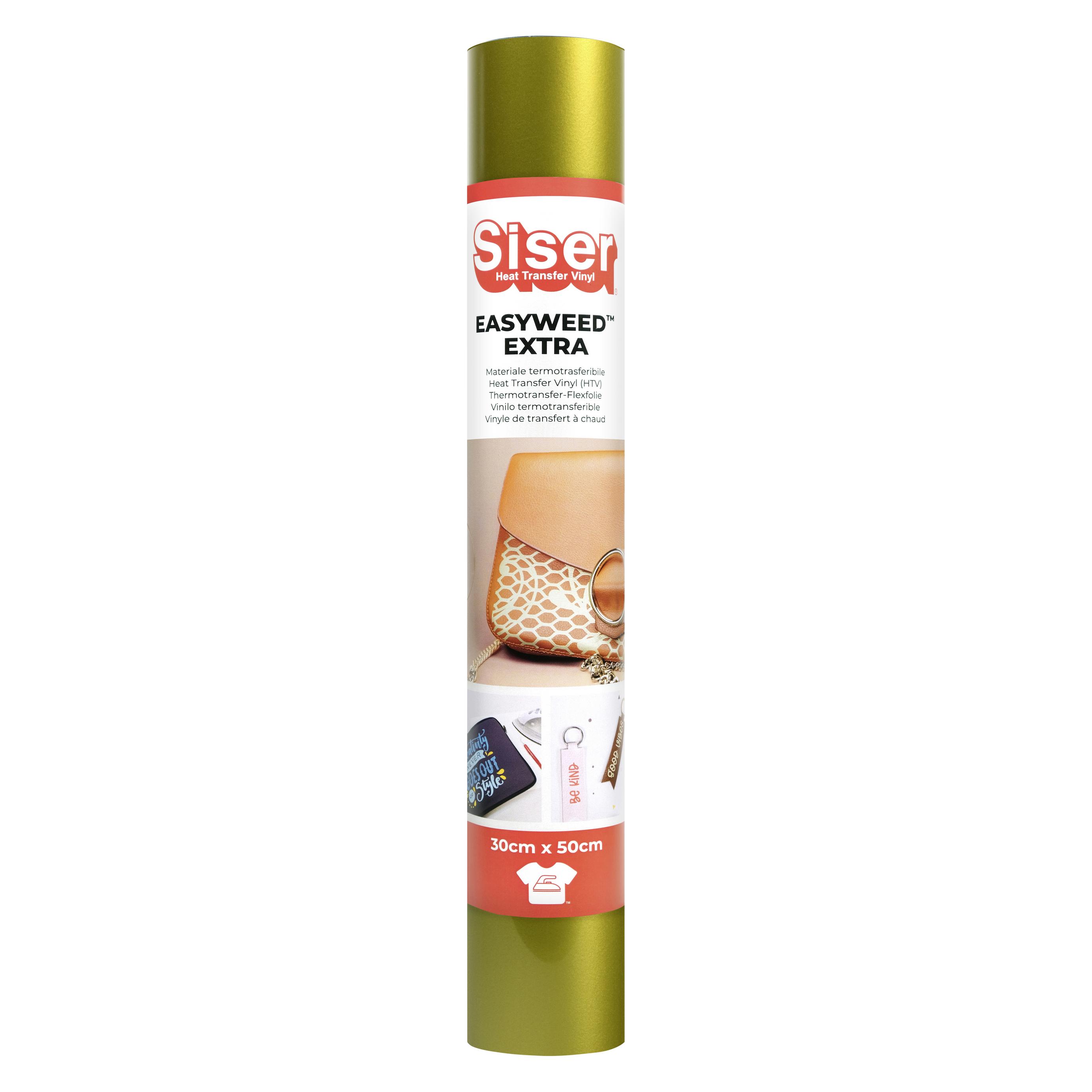 Siser Transferfolie Schnittbreite 30 cm Gold (1FVDEN--OR-3050)