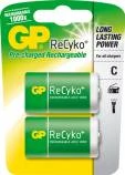 GP Wiederaufladbare Batterie ReCyko 3000 C (HR14), 2 Stück