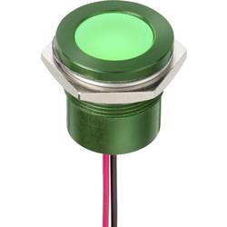 APEM Q22F5AGXXSG220E LED-Signalleuchte Grün eben 230 V/AC 9.0 V 980 mcd