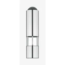 WMF Elektrische Mühle 21cm Salz und Pfeffermühle Keramikmahlwerk LED-Leuchte, Pfeffermühle + Salzmühle, Silber, Transparent