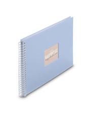 Hama Spiral-Album Fine Art 50 weiße Seiten Lagune Bürokleinmaterial (9862)
