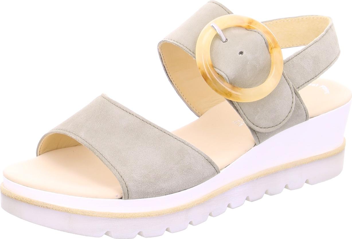 Gabor Damen Sandalette in Grün, Größe 7.5
