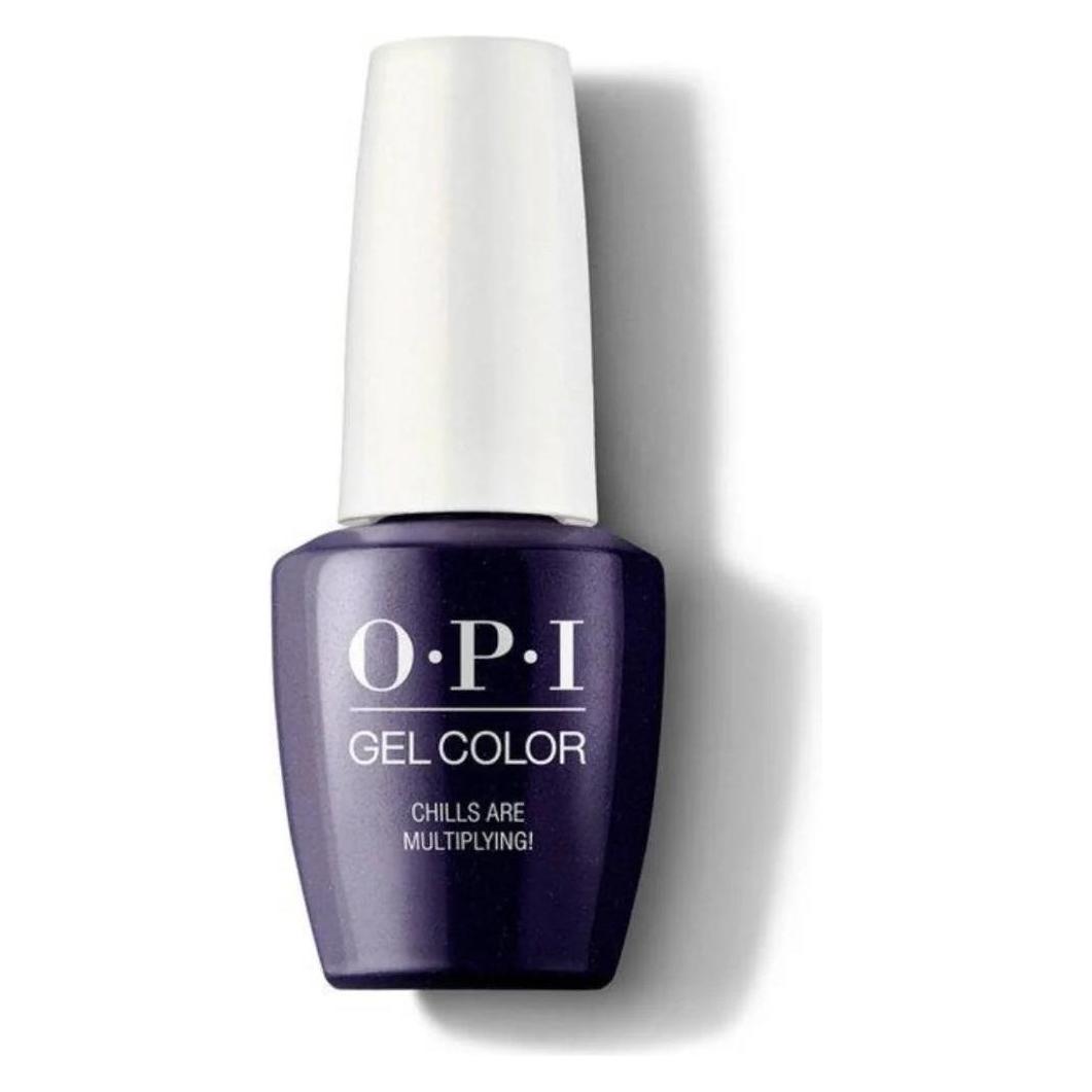 OPI GelColor Grease G46 Chills are (Blau, UV-Gel Lack) (GCG46)