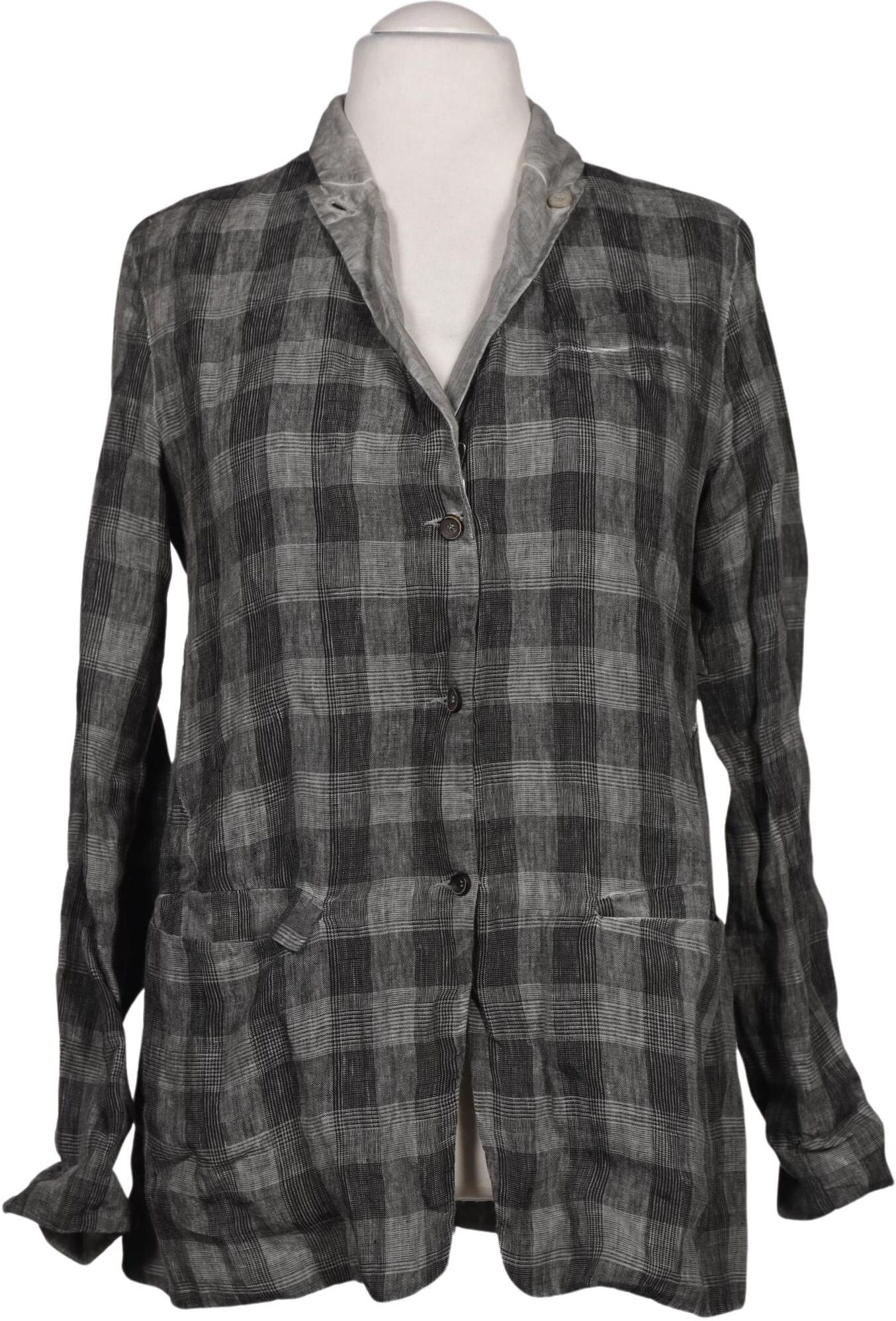 Transit PAR Such Damen Blazer, Grau, Gr. Xxl, Leinen - Second Hand