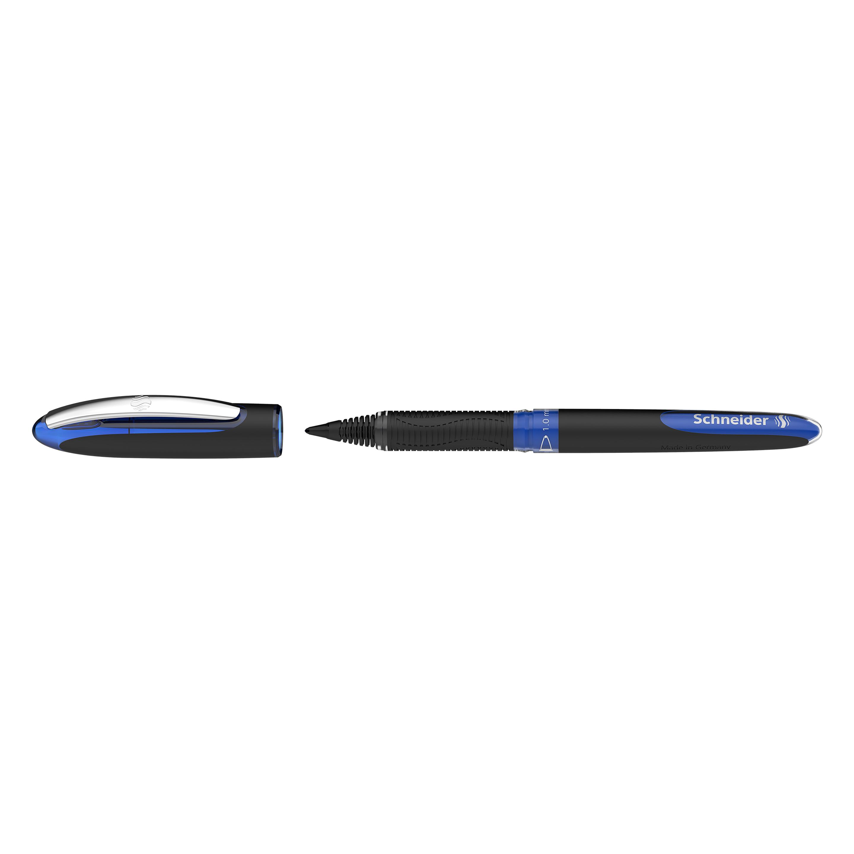 Schneider One Sign Tintenroller schwarz 1,0 mm, Schreibfarbe: blau (1x) (183603)