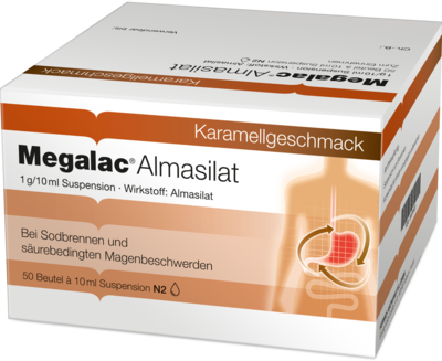 HERMES Arzneimittel GmbH MEGALAC Almasilat Suspension 50X10 ml 04678420