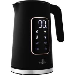 BerlingerHaus Wasserkocher BPA-frei, Cool-Touch-Gehäuse, Überhitzungsschutz, digitaler Timer, Kontrollleuchte Schwarz, Roségold Fassungsvermögen: 1.7 l BH/9674