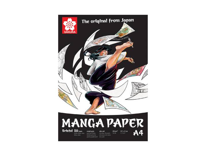 Manga Papierblock A4