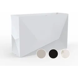 Vondom »FAZ« Wall Outdoor Pflanzengefäß Black / Lackiert Hochglanz
