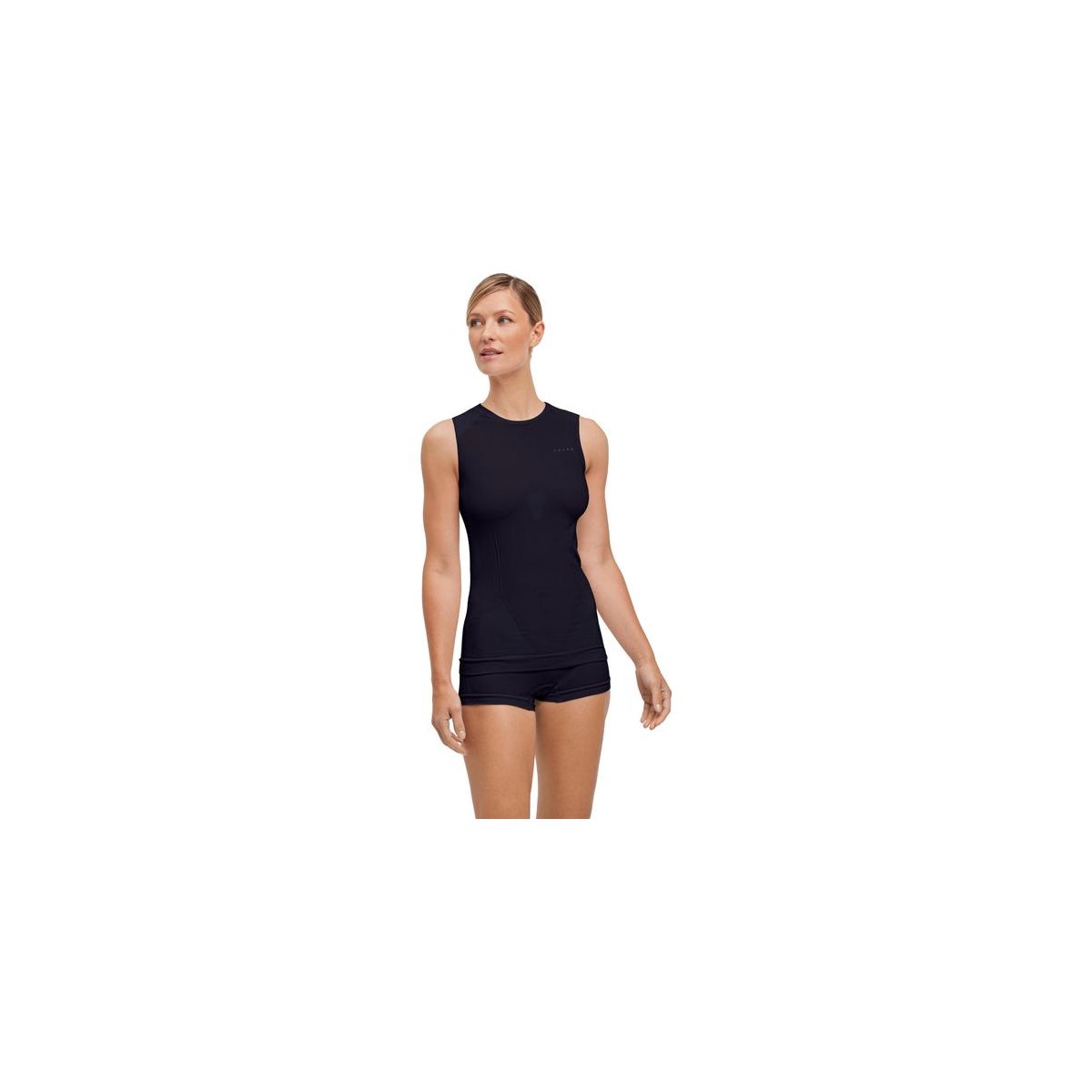 Falke Damen Top Warm black (3000) M 39163-3000-M