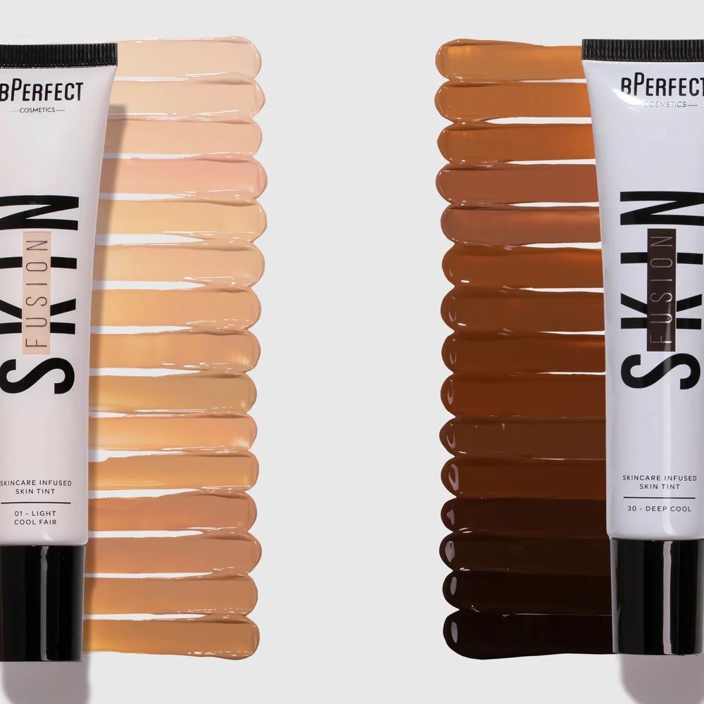 Bperfect Skin Fusion Skin Tint Lightweight and Buildable Coverage 30mL 28 - Deep Neutral Olive SPF25