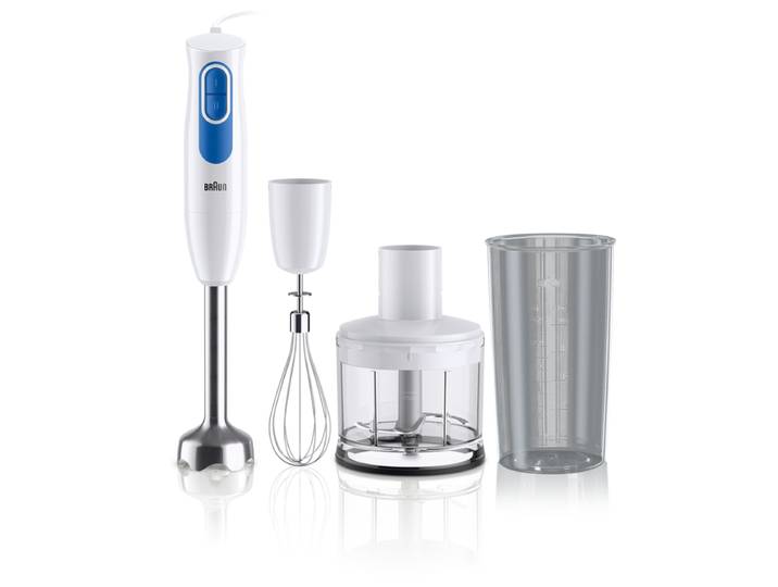 BRAUN MultiQuick 2, Pied Mixeur 600W, MQ20.236M, Blanc