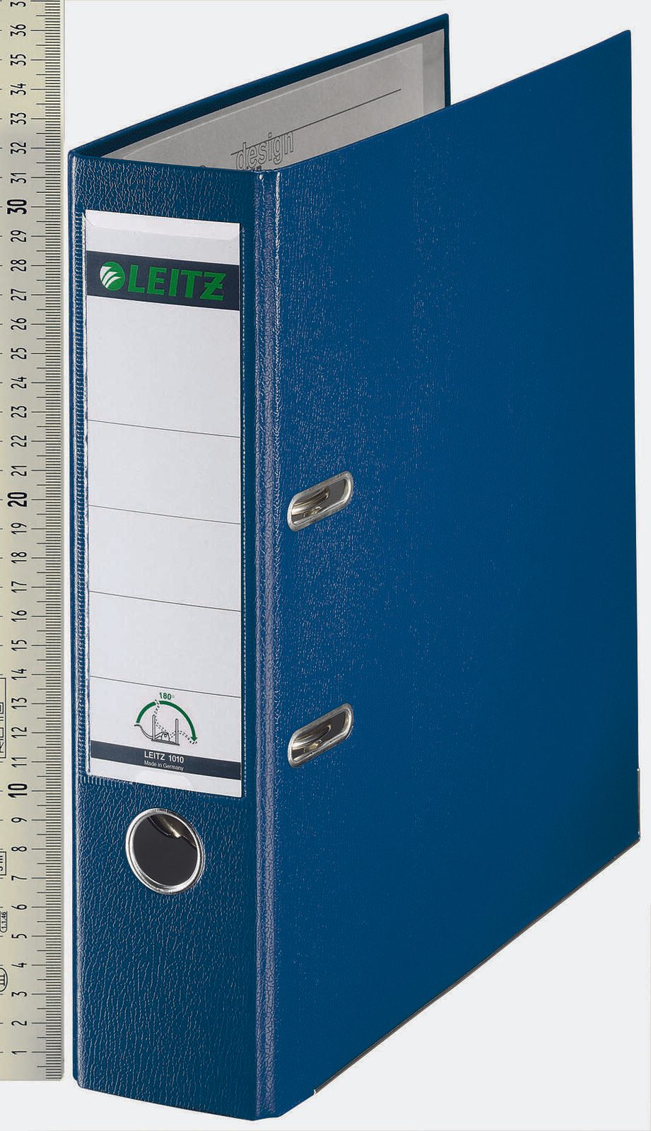 LEITZ Ordner Rückenbreite 8 cm DIN A4 Kunststoff blau 10105035