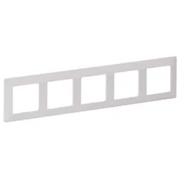 Legrand 754005 Rahmen 5-fach Valena Life ultraweiß Thermoplast