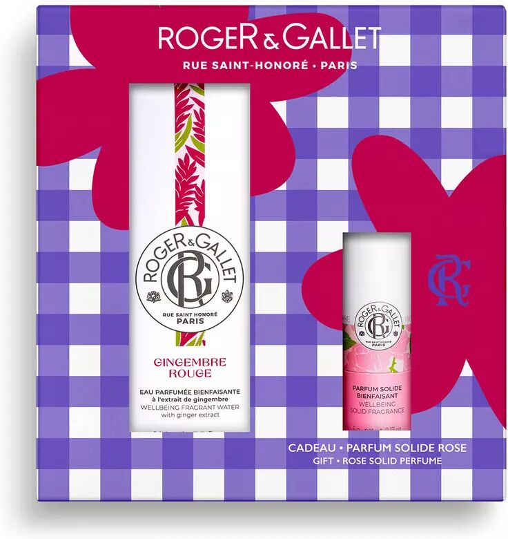 Roger & Gallet - Set Gingembre Rouge + ROSE, Set