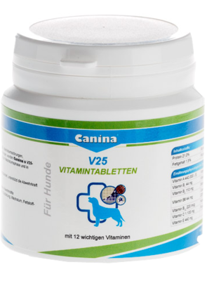 Canina pharma GmbH V 25 Vitamintabletten vet. 100 g 05480938