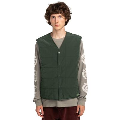 Outdoorjacke ELEMENT "Nature Calls x Element Creek", Herren, Gr. M, grün (deep forest), Obermaterial: 60% Polyamid, 40% Polyamid., Jacken Outdoorjacke