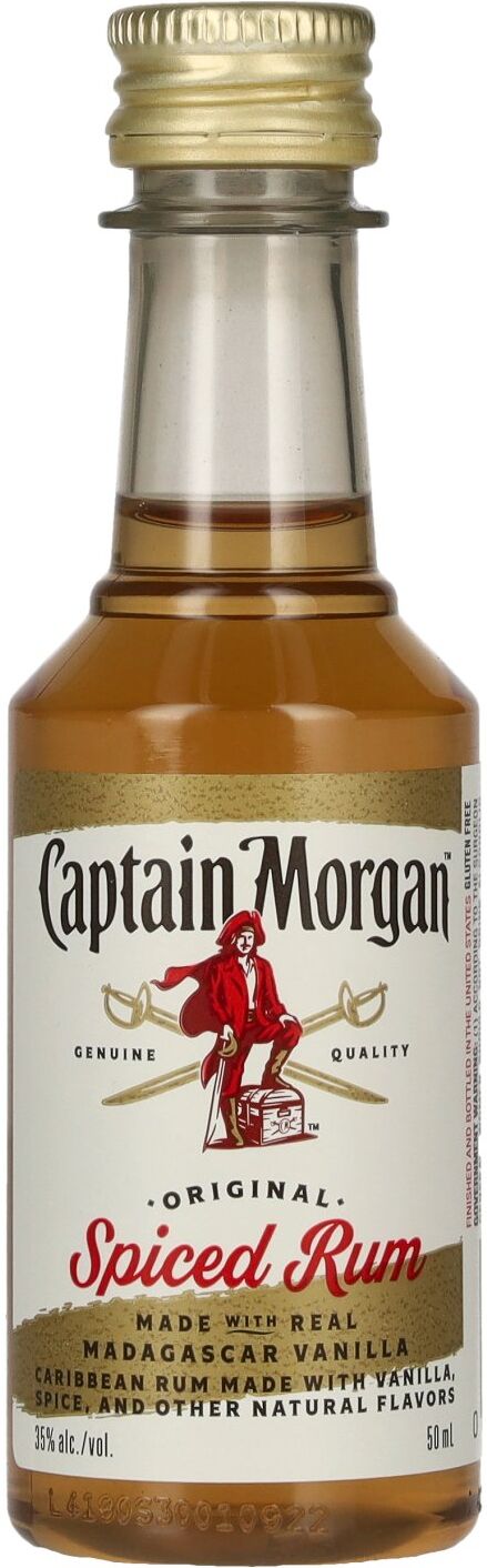 Captain Morgan Original Spiced Gold Spirit Drink 35% Vol. 0,05l PET