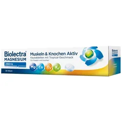 Biolectra Magnesium 250 Mg Muskeln & Kno.aktiv Kta 30 St