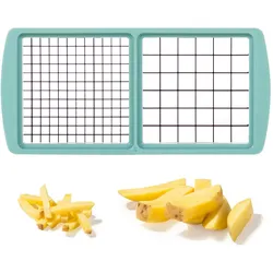 Genius Nicer Dicer Fusion & Slicer & Julietti 16tlg., Küchenreibe, Grün