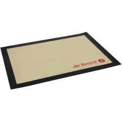 de Buyer Silikonbackmatte 40x30cm, Backpapier, Beige
