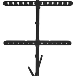 Maclean Uchwyt / stojak podogowy do TV MC-182 B (60 kg, 37" - 80"), TV Ständer, Schwarz