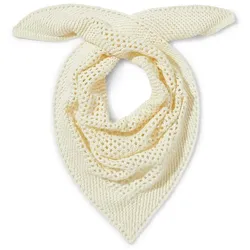 Strick-Dreieckstuch Peter Hahn weiss