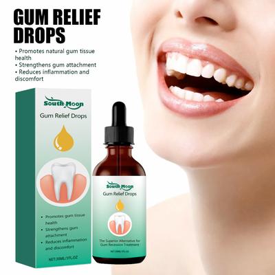 Advanced Gum Repair Serum Drops, Relieve Receding Gums, Gingival Swelling & Promote Oral Periodontal Hygiene, 30ml 5pcs