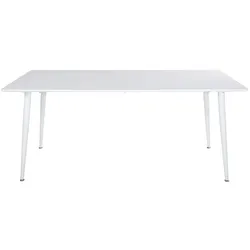 Ebuy24 Polar Esstisch 90x180cm weiß.