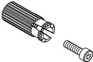 Hansgrohe Schnappeinsatz mit Schraube 92130000