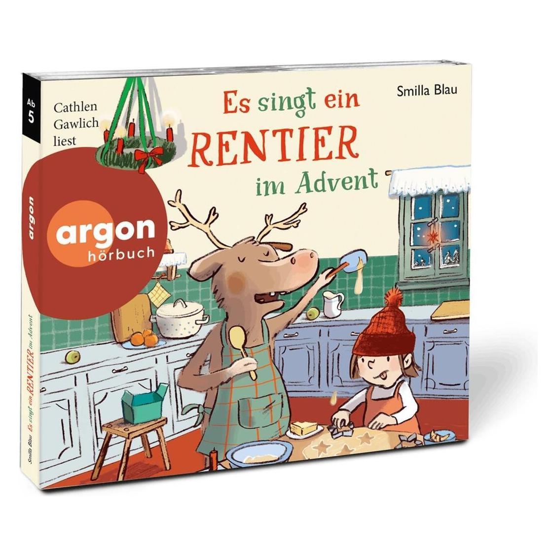 S.Fischer Es düst ein Rentier durch den Schnee (Smilla Blau, Deutsch) (58515479)