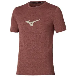 Mizuno, Herren, Sportshirt, Core Runbird (S), Braun, Kupfer