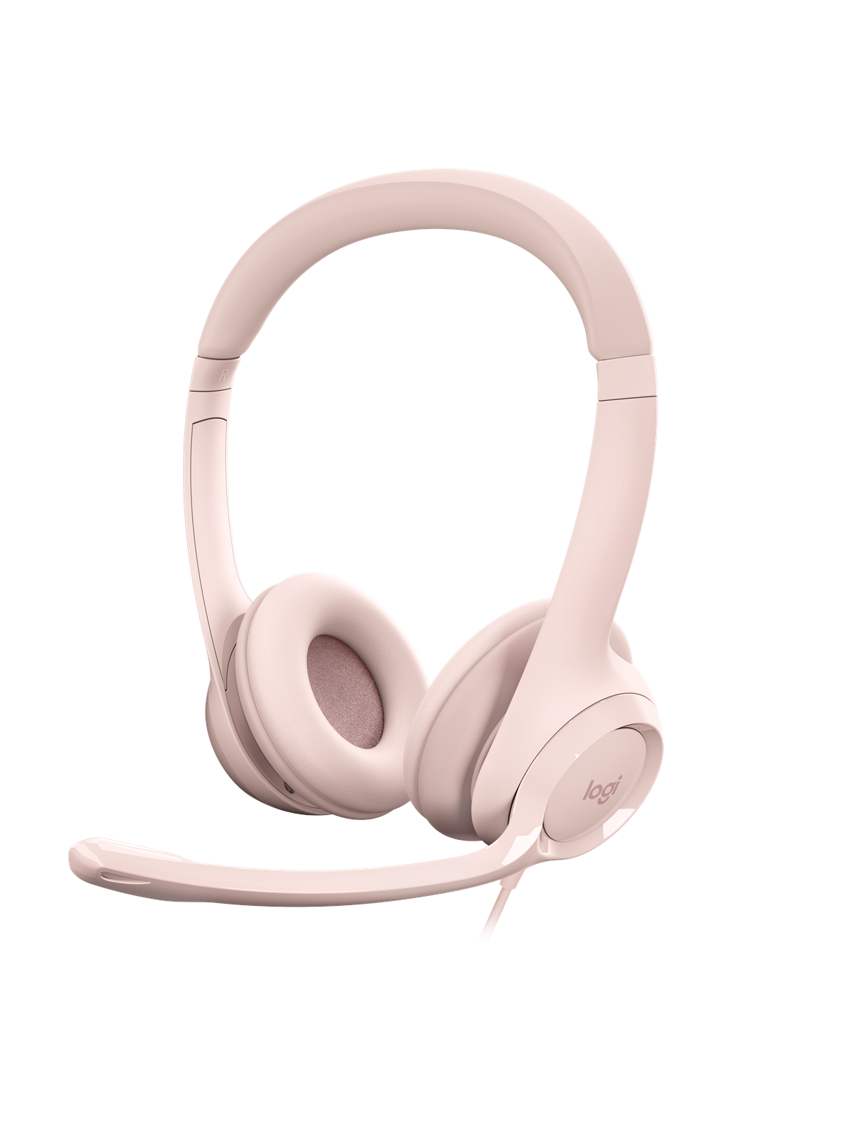 Logitech H390 USB Computer Headset - Rose