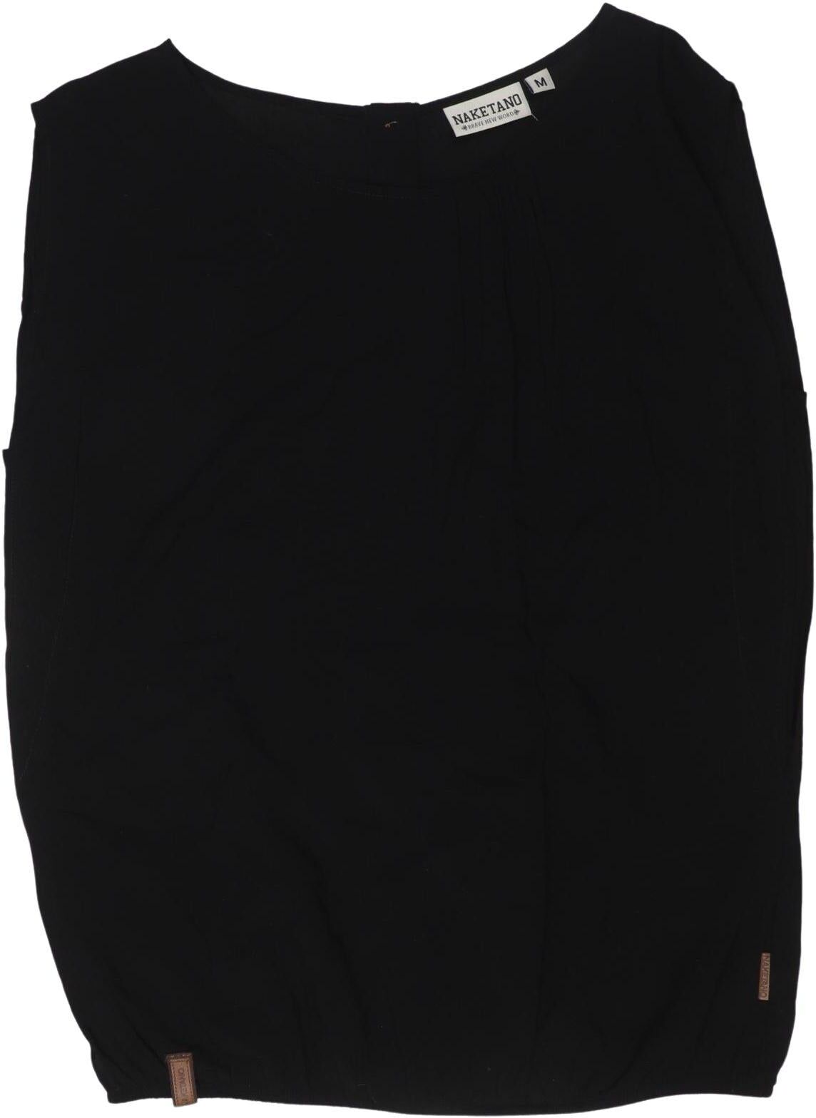 Naketano Damen Top, Schwarz, Gr. M, Viskose - Second Hand