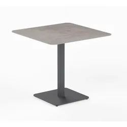 sitMOBILIA Balkontisch Glarus 80 x cm Stahl Grau