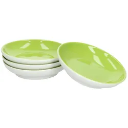 4er Set Schale 10cm flach Grün Doppio - Ritzenhoff 64193