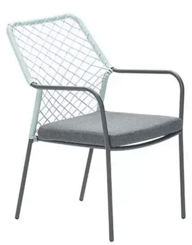 Garden Impressions Dido Dining Gartenstuhl - Soft Green - Stapelbaar