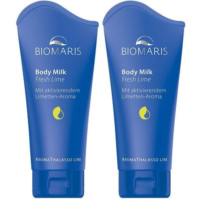 Biomaris Body milk fresh lime 2x 2x200 ml Lotion