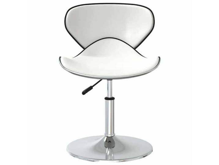 ZENCORE@ Chaises à manger - Entretien facile - lot de 4 - blanc similicuir - 110 kg par siège（7142)
