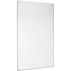 Acrylglastaschen ohne Bohrlöcher Hochformat | A4, Acryl (PMMA), transparent