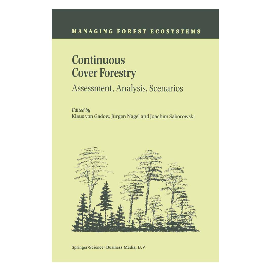 Springer Continuous Cover Forestry (Englisch, Softcover, Joachim Saborowski, Jürgen Nagel, Klaus von Gadow) (55372683)