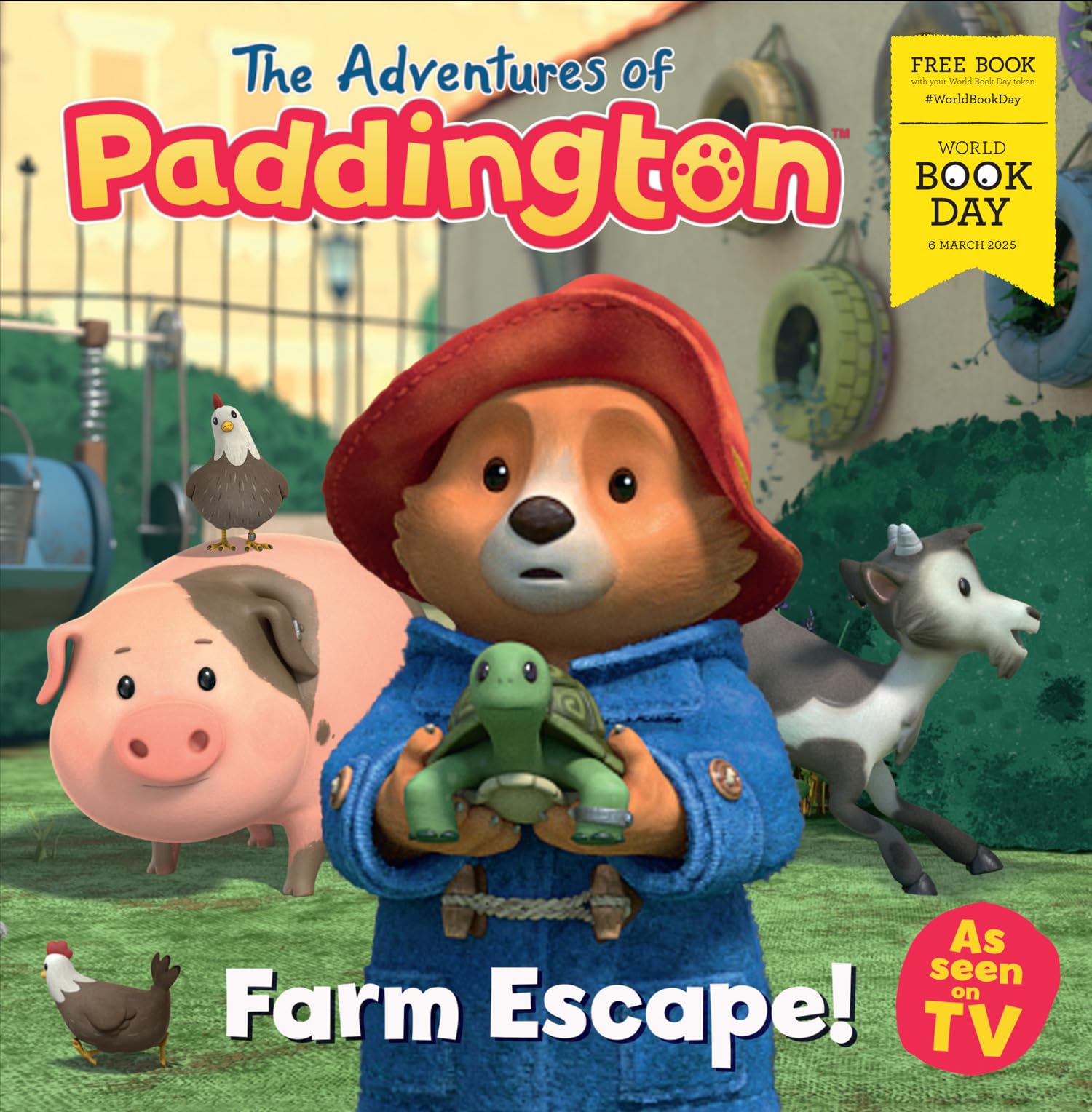 HarperCollins Children’s Books - The Adventures of Paddington: Farm Escape!: World Book Day 2025: The brilliantly funny new Paddington mini picture book for World Book Day 2025! - Preis vom 13.10.2026 19:28:25 h