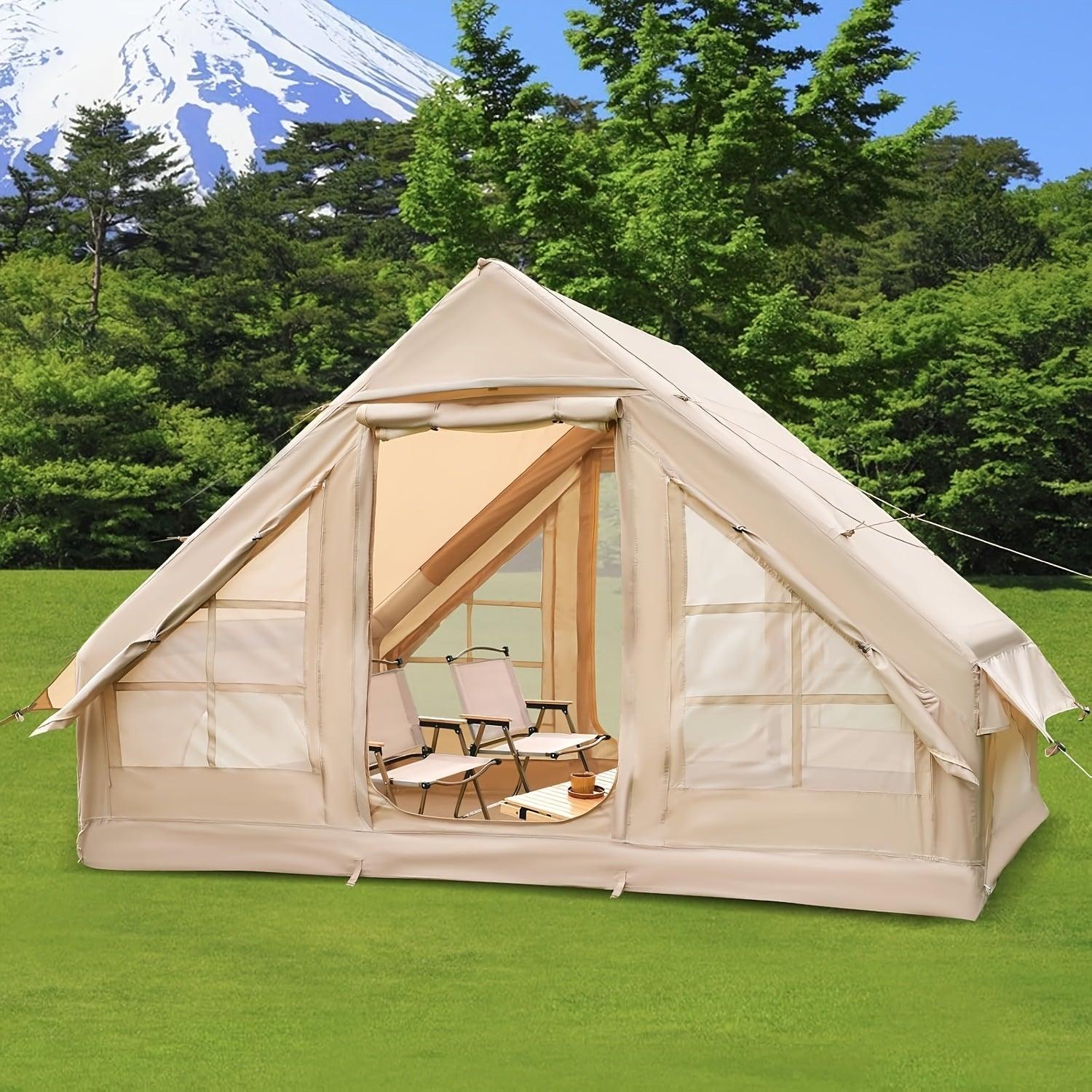 Aufblasbares Zelt - Campingzelt - Familienzelt - Glamping-Zelt - Zelt mit Luftmatratze - Wasserdicht - 300x200x200 cm