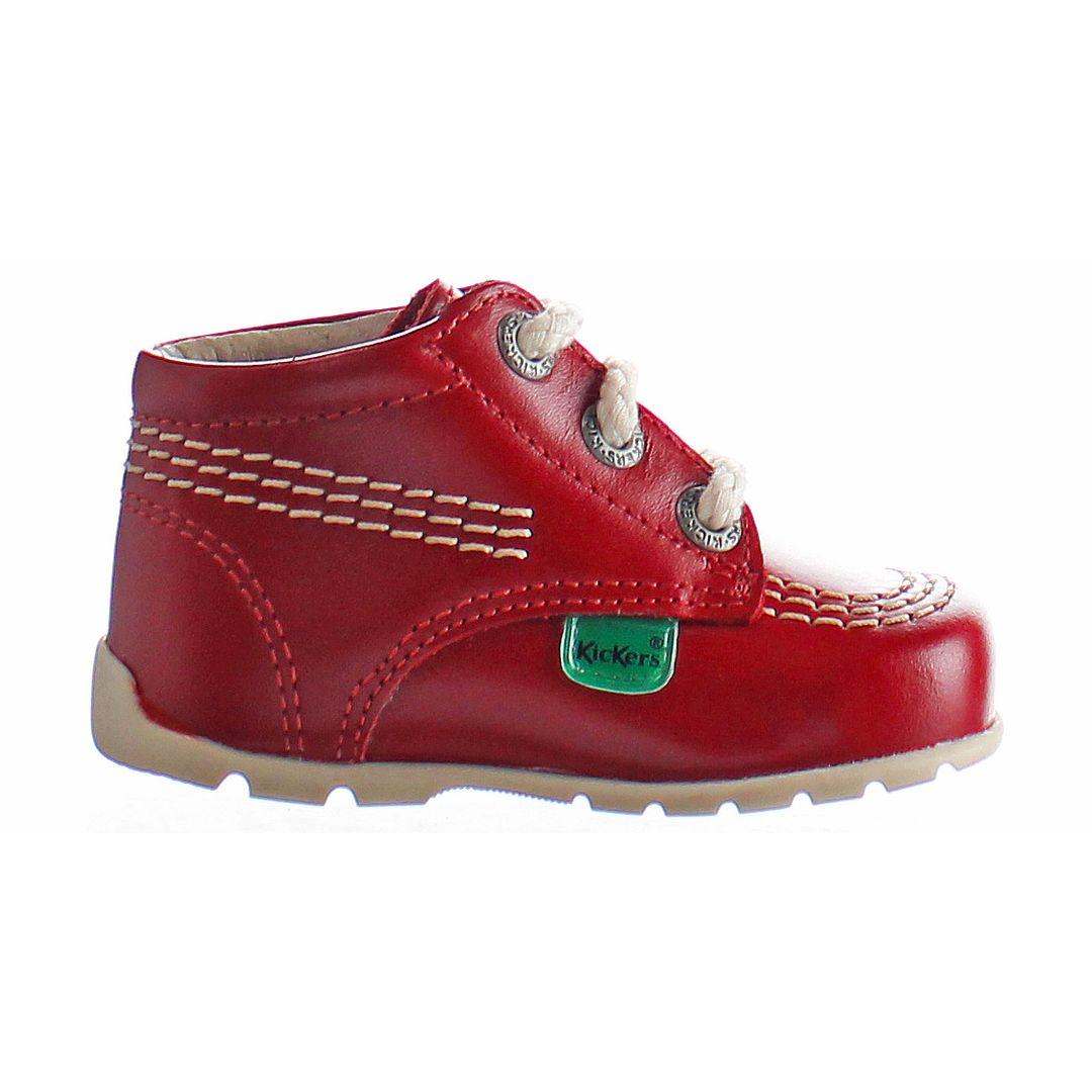Kickers Kick Hi B Core Kinderlaarzen Rood
