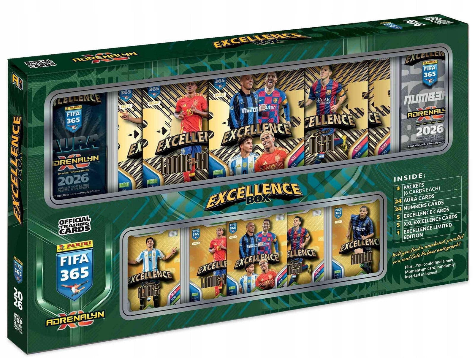 Panini FIFA 2026 Adrenalyn Excellence Box Voetbalkaarten van Hasbro