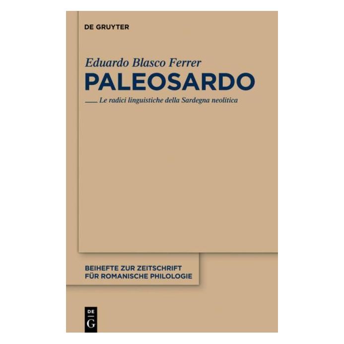 De Gruyter Blasco Ferrer,E.:Paleosardo (Italienisch, Hardcover, Eduardo Blasco Ferrer) (67762699)