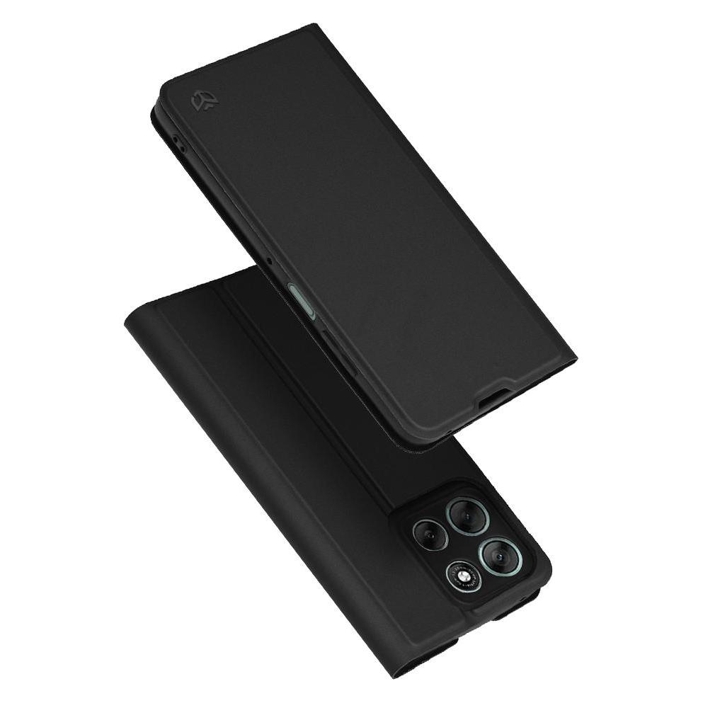Techsuit - Magskin Book - Motorola Moto G56 - Black (Motorola Moto G56) (60241439)